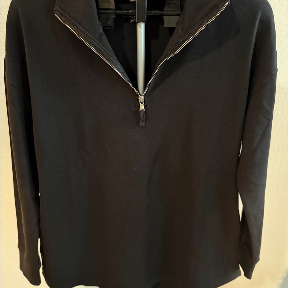 Zestt Organics Travel Tunic (Quarter Zip) | Black | Size S | NWOT